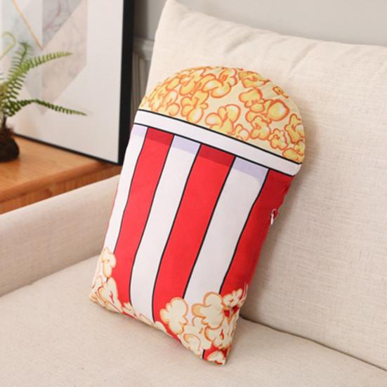 Kissen Super Weich Lebendige Form Geburtstag Geschenk Kinder Kreativ Popcorn Stoffpuppe Plüschtier Heimdeko für Schlafzimmer