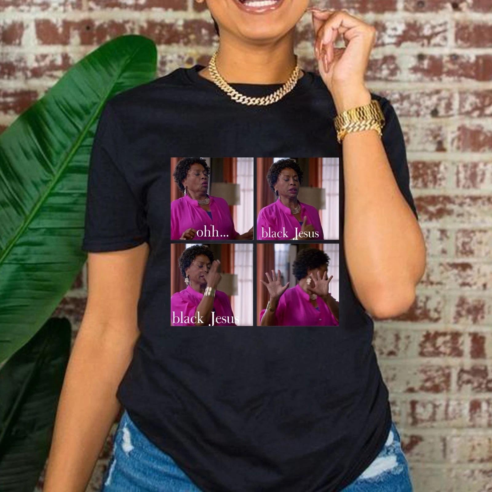 Ruby Johnson Black-ish Shirt, Oh Black Jesus Funny Black-ish Tee, TV Show Fans 3XL