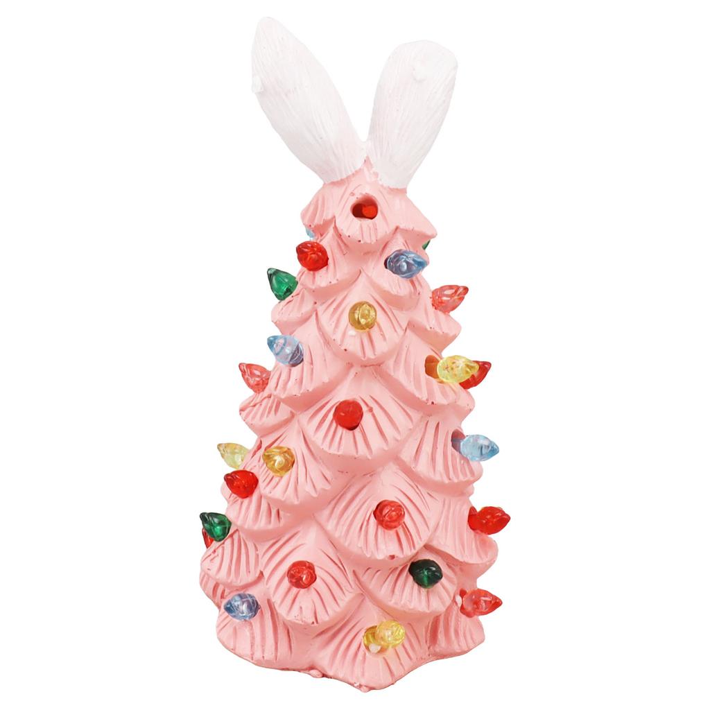 Kaninchen Ornament Niedliche Form Lebendiges Aussehen LED Kaninchendekoration für Themenpartys Ostern