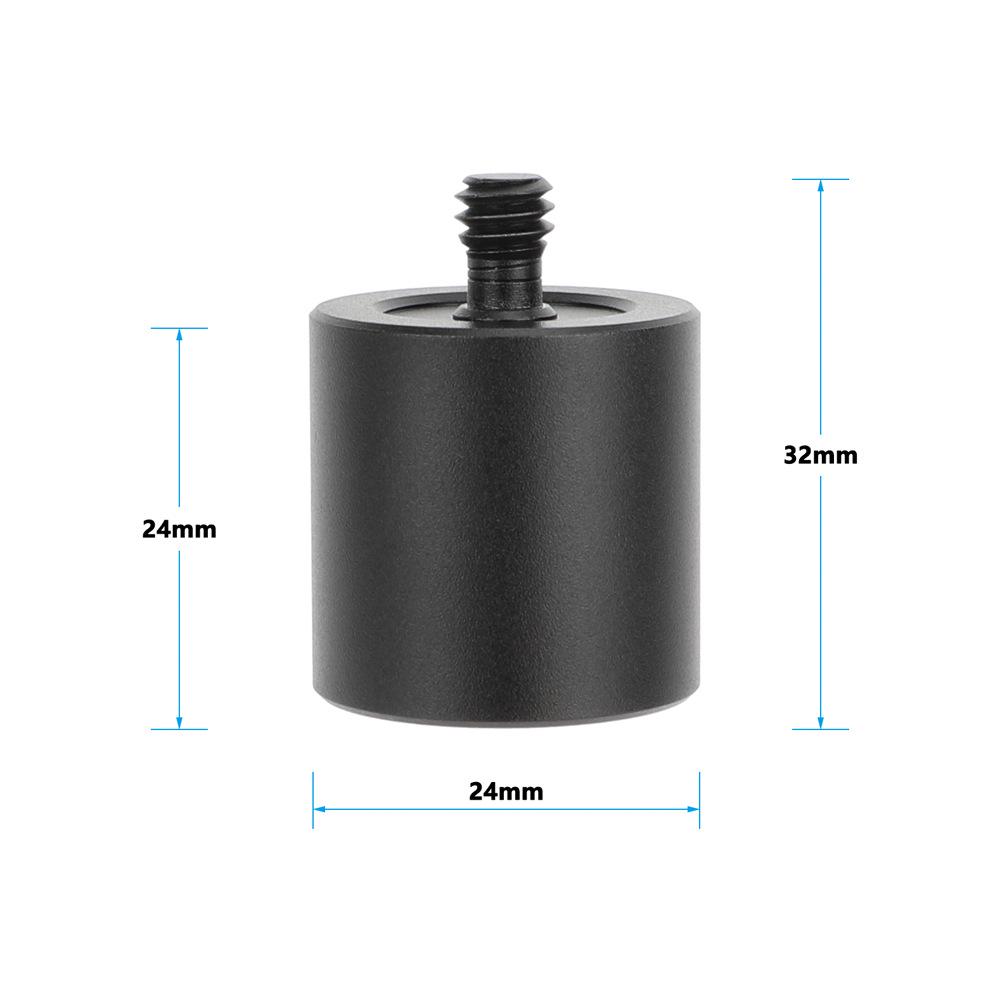HDRIG 3/8"-16 Female to 1/4"-20 Male Photography Heightening Adapter 3776