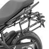 Valises laterales moto + supports Bagtecs PX74 Universel blanc