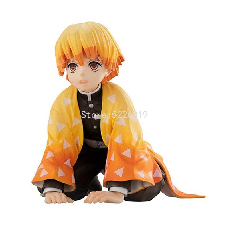 Kimetsu No Yaiba Anime Figure Series Kamado Tanjirou Action Figure Demon Slayer Agatsuma Zenitsu Figurine Model Doll Gift