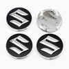 4 Stück 54mm ABS Auto Radnabenkappen Abdeckung Emblem Plakette Ersatz für Suzuki Swift SX4 Alto DZire Ignis Grand Vitara Dekor