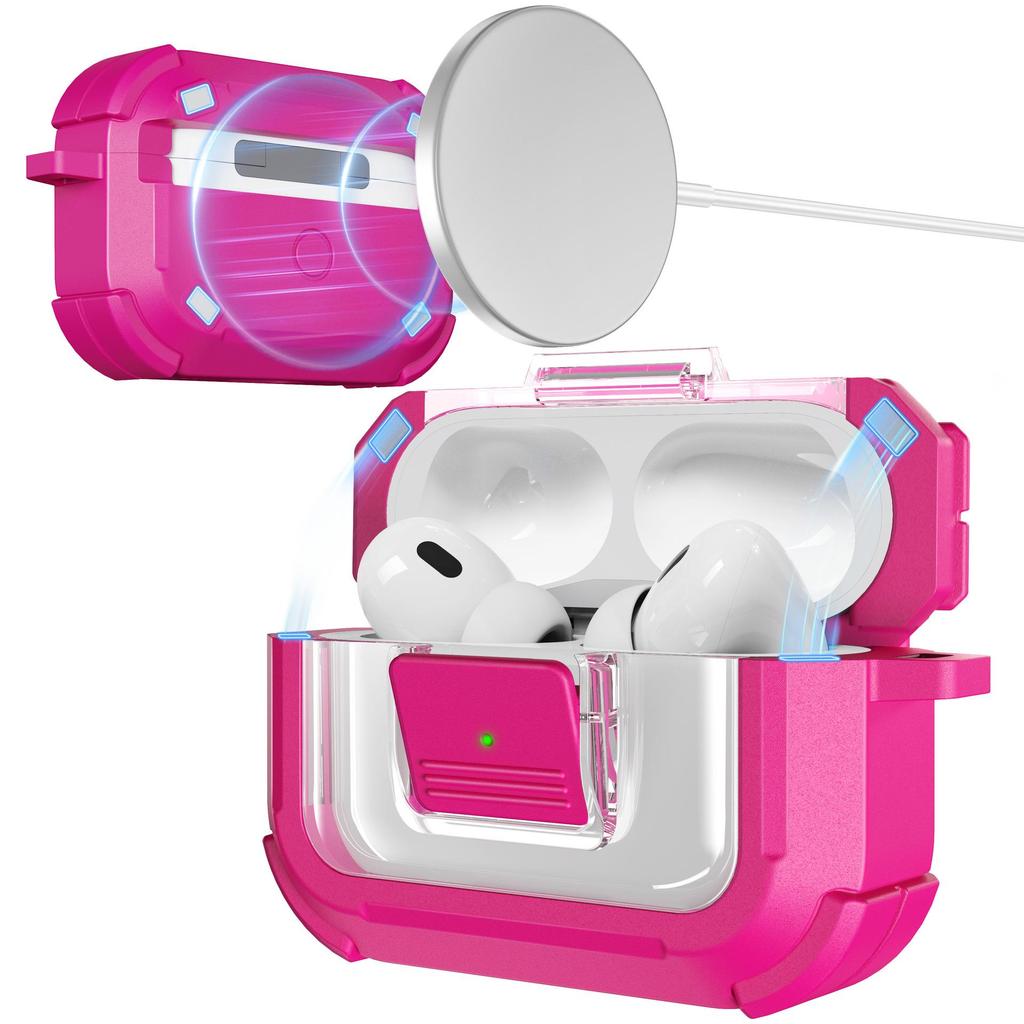 Protective Case for AirPods Pro 3 & 2 - Apple Bluetooth Earphone Shell, Flip Cover, Anti-Fall, 4th Gen Compatibility