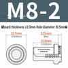 304 Stainless Steel Waterproof Sealing Nuts BS-M3 To BS-M8