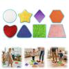 8-Pack Sensory Tiles for Kids Mixed Colors Sensory Wall Panel Tactile Wall Panels Educational Toys for 3 Year Old Toddler Gift
