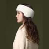 Fashionable Headband Plush Ear Muffs for Halloween Party Keep Warm Outdoor