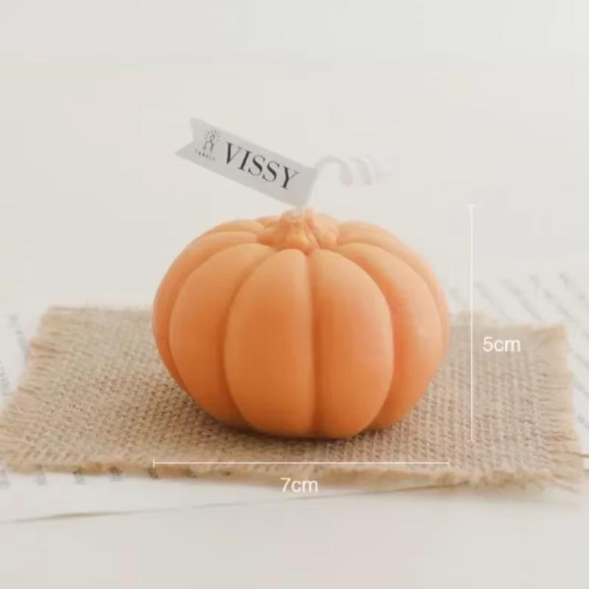 DIY Aromatherapy Candle Mold Birthday Gift Home Decoration Accessories Supplies Handmade Pumpkin Creative Molds Scented Candle