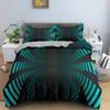 3D Geometry Bedding Set Bedroom Abstract Style Duvet Cover Set Pillowcase King Queen Twin Single Bedclothes Home Decor
