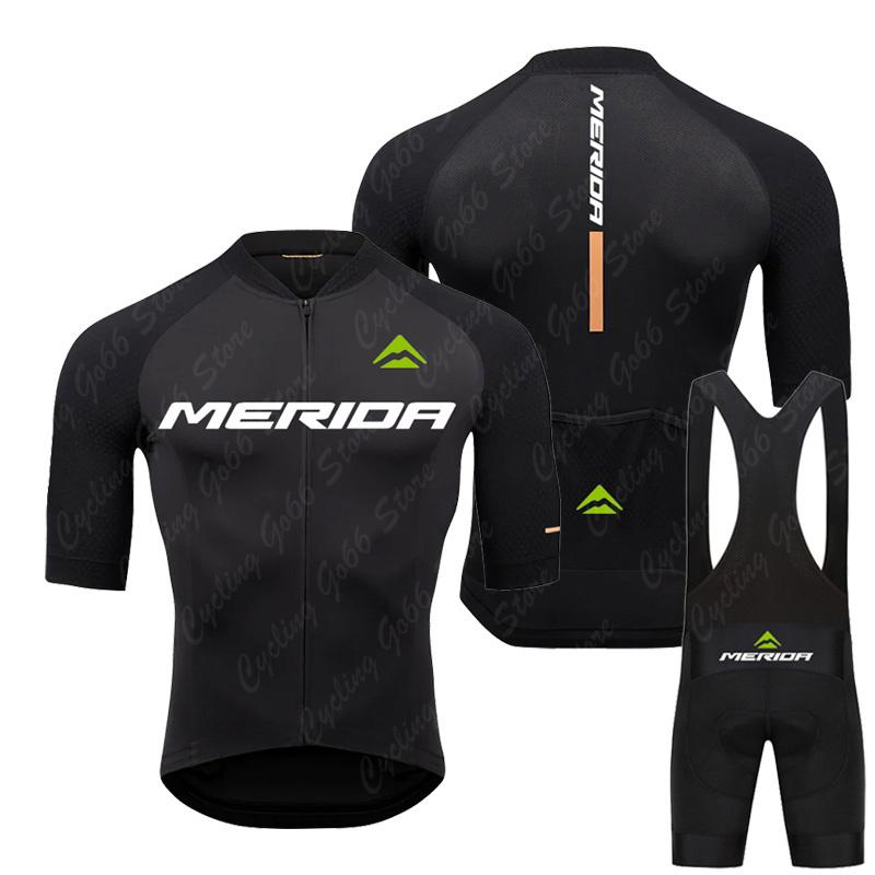 Jauns Pro Team Merida Riteņbraukšanas Džersija