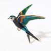 Animal Bird Brooches Vintage Enamel Drop Oil Jewelry For Men And Women