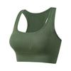Women's Y Back Sports Bra - Padded Low Impact Spaghetti Thin Strap Workout Yoga Top