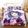 Anime Show By Rock Bedding Set Duvet Cover Bed Set Quilt Cover Pillowcase Comforter king Queen Size Boys Adult Bedding Set