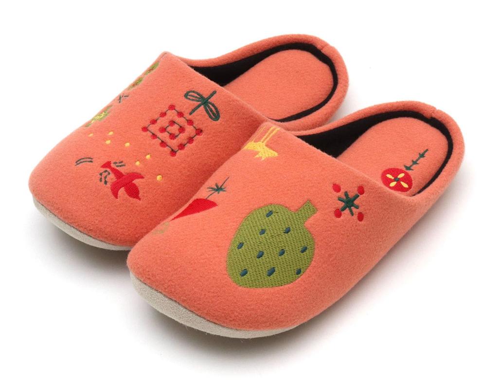 ATSUKO MATANO Size M Room Cute and "Little Forest" Slippers, [Atsuko Matano, Shoes, Stylish] (Pink)