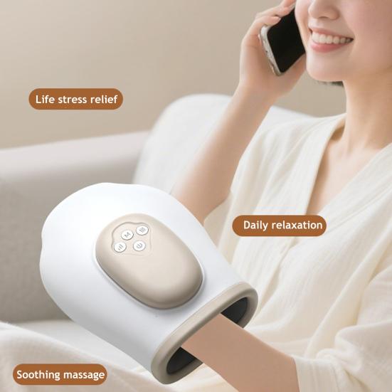 Hand Massager with Heat Compression 3 Massage Modes Pain Relief Professional Hand Massager Hand Arthritis Relief Tool