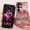 Bow Love Heart Pattern Cute Cat Phone Case For Itel Super 26 Ultra S26 Ultra  S688LN Casing Soft TPU Silicone Shockproof Cover