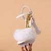 Women's Sandals 14cm High Heel Fluffy Sexy Thick Heel Rhinestone Metal Buckle Fairy 10365 Series 14cm Heel 4cm Platform LFD