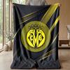 Villarreal FC Soft Flannel Fleece Blanket Lightweight Cozy Warm Throw Blanket For Sofa Bed Home Decor
