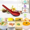 1/5/10pcs Drop-resistant Soup Spoon Bicolor Rice Spoons Japanese Style Long Handle Spoon  Bar
