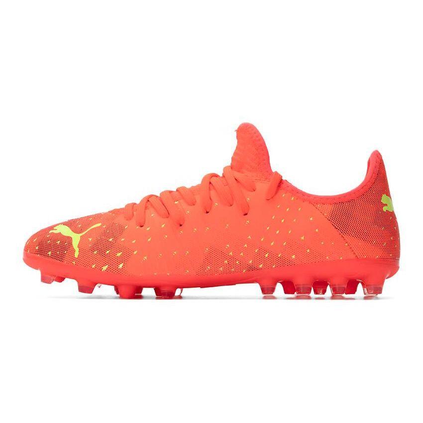 Puma Ultra Play 4.4 Mg Artificial Turf Low Top Kids Soccer Shoes Kids Soccer Shoes Red 107016-03