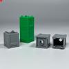 Contenitore MOC Bricks Quadrato Eco-friendly Pattumiera cestino Rifiuti Ufficio Casa Scena Accessori in Plastica Blocchi da Costruzione Giocattoli per Bambini