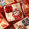 6Pcs Paper 2026 Horse Year Red Envelope Mini Cartoon Lucky Money Bag Traditional Blessing Red Pocket Marriage Celebration