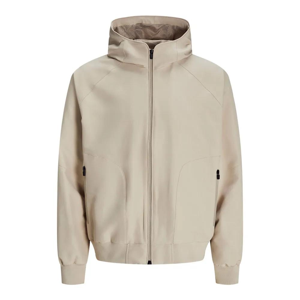Jack-and-Jones Bomber Jacket with Hood 50% Recycled Polyester