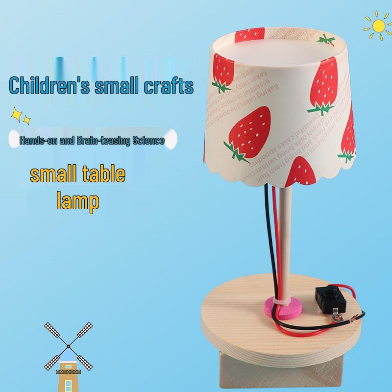 Round-bottom Desk Lamp DIY Kit for School Crafts and Innovative Projects 14x20 cm