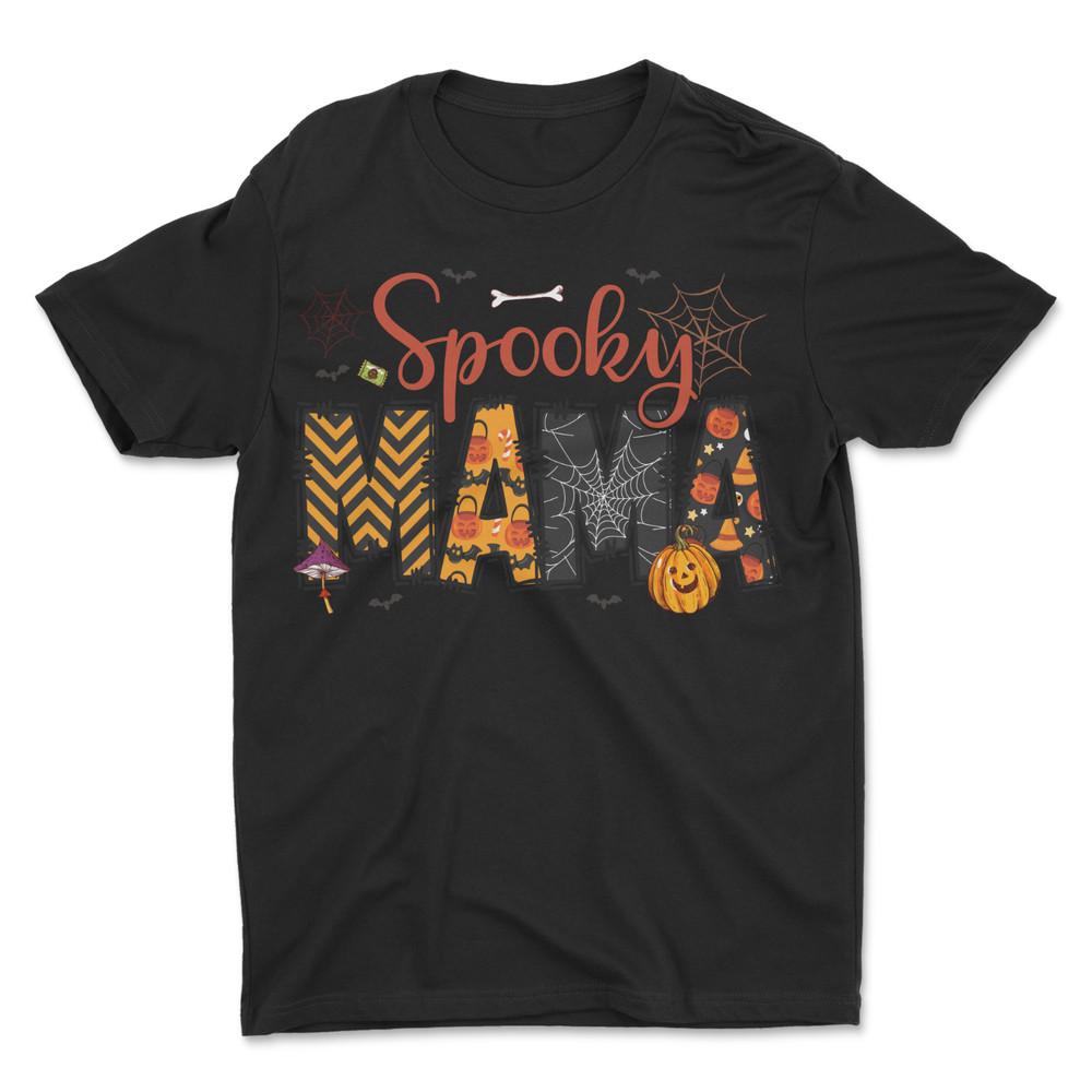 Spooky Mama T-Shirt Unisex T-Shirt XXXXL