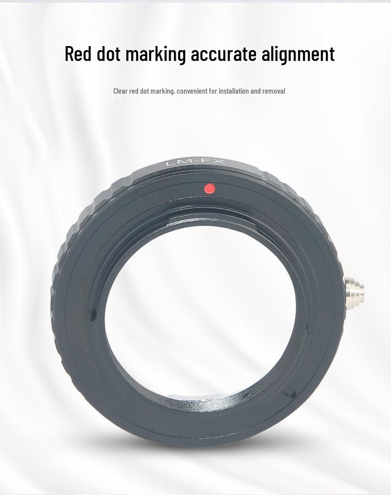 LM-FX lens adapter ring for LM series lenses to Fuji mirrorless XT1/X-Pro2.