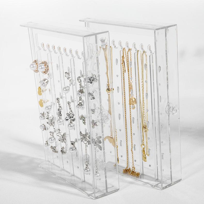 Organizador de Almacenamiento de Joyería de Acrílico Transparente de Lujo con Múltiples Cajones
