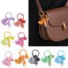 Creative DIY Heart Shaped Keychain With Glitter and Sturdy Acrylic Materials for Personalize Accessories