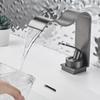 Copper 304 Waterfall Faucet for Bathroom Sink (Hot/Cold) - Luxury Design