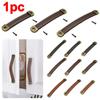 New Leather Furniture Handles Universal with Screws Wardrobe Drawer Door Pulls Hardware Door Handles