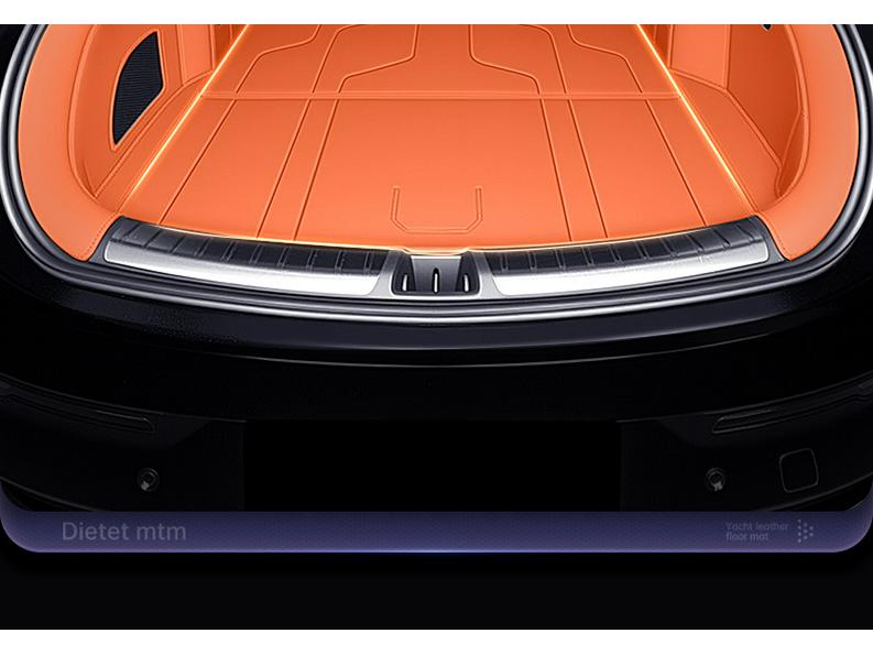 Enjoy S9T Trunk Mat for 2025 Electric/Extended Range Car - Full Coverage Interior Modifications