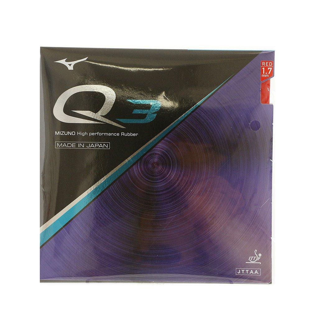 MIZUNO Table Tennis Rubber Q3 83JRT893 Red 62 2.1