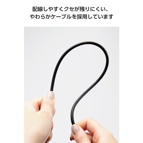 ELECOM USB Type C To HDMI Conversion Cable 2m Soft 4K2K (3840×2160/60Hz) Compatible with Multi-Display Mirroring [Compatible with iPhone/Google Pixel/