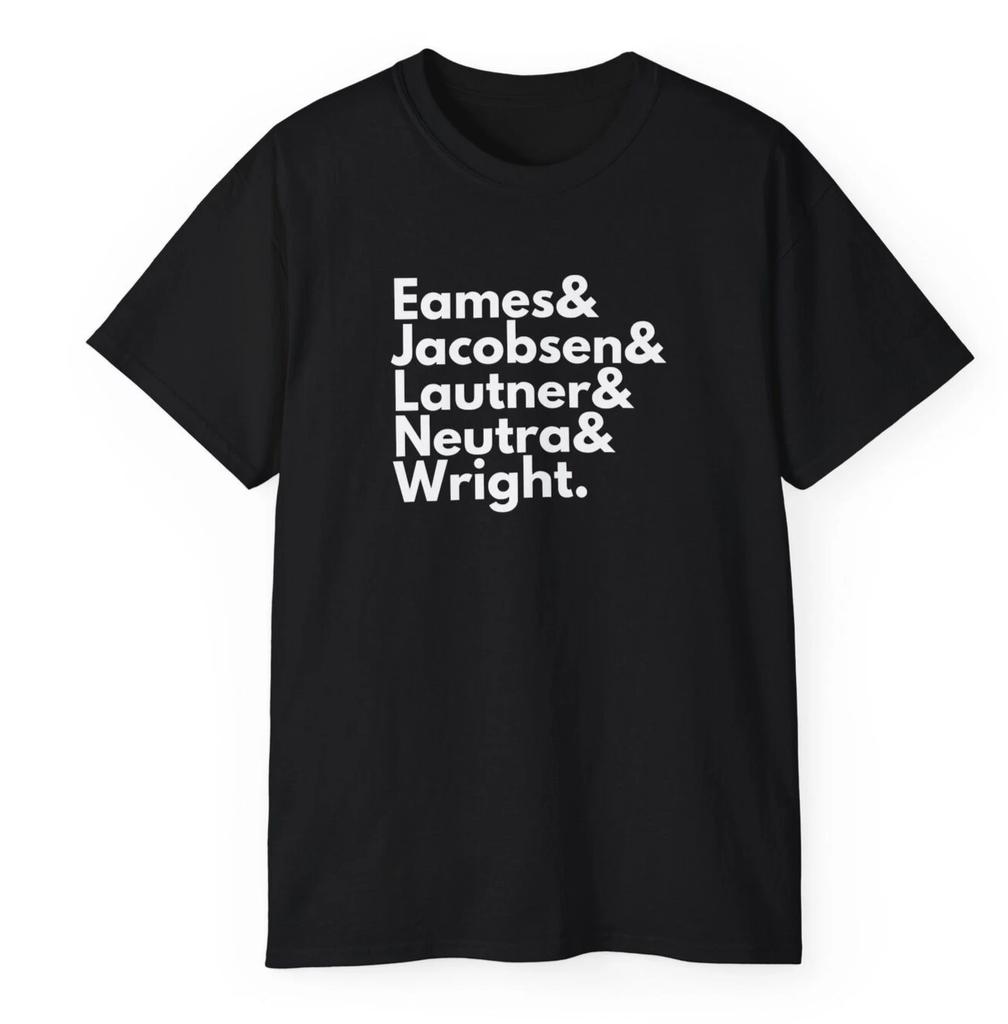 Eames Gang T-shirt, eames shirt, gift for architect, mid century modern shirt