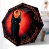 1pc The Lord of the Rings Automatic Folding Umbrella with 8-Rib Compact & Lightweight Design, Self-Opening/ Closing011