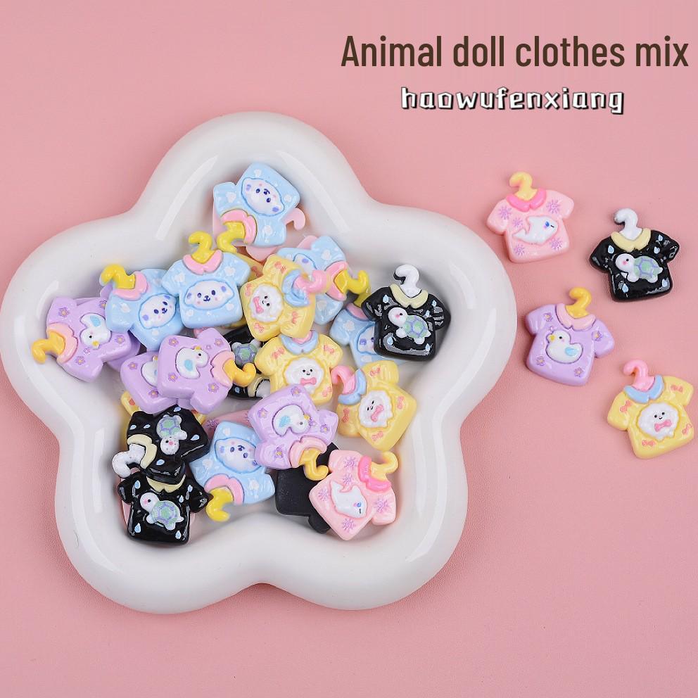 Mini Cartoon Luo Xiaohei Food Simulation DIY Resin Accessories for Phone Cases and Fridge Magnets