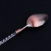 3*Crystal Handle Small Coffee Spoon Sugar Tea Dessert Cutlery Kitchen Tableware