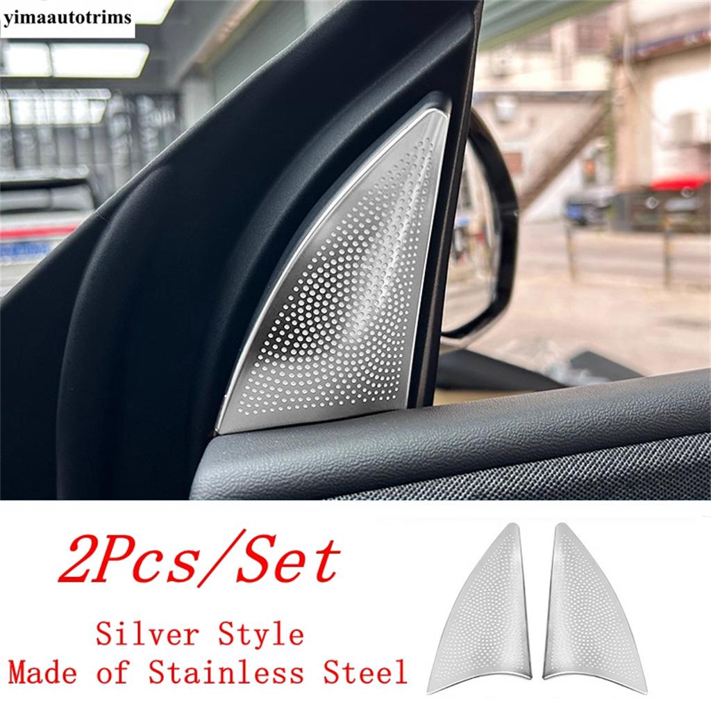 For Xpeng G6  2024 2025 Accessories Pillar A Speaker Tweeter / Rear Armrest Box Sequin / Gear Shift Side Speaker Cover Trim