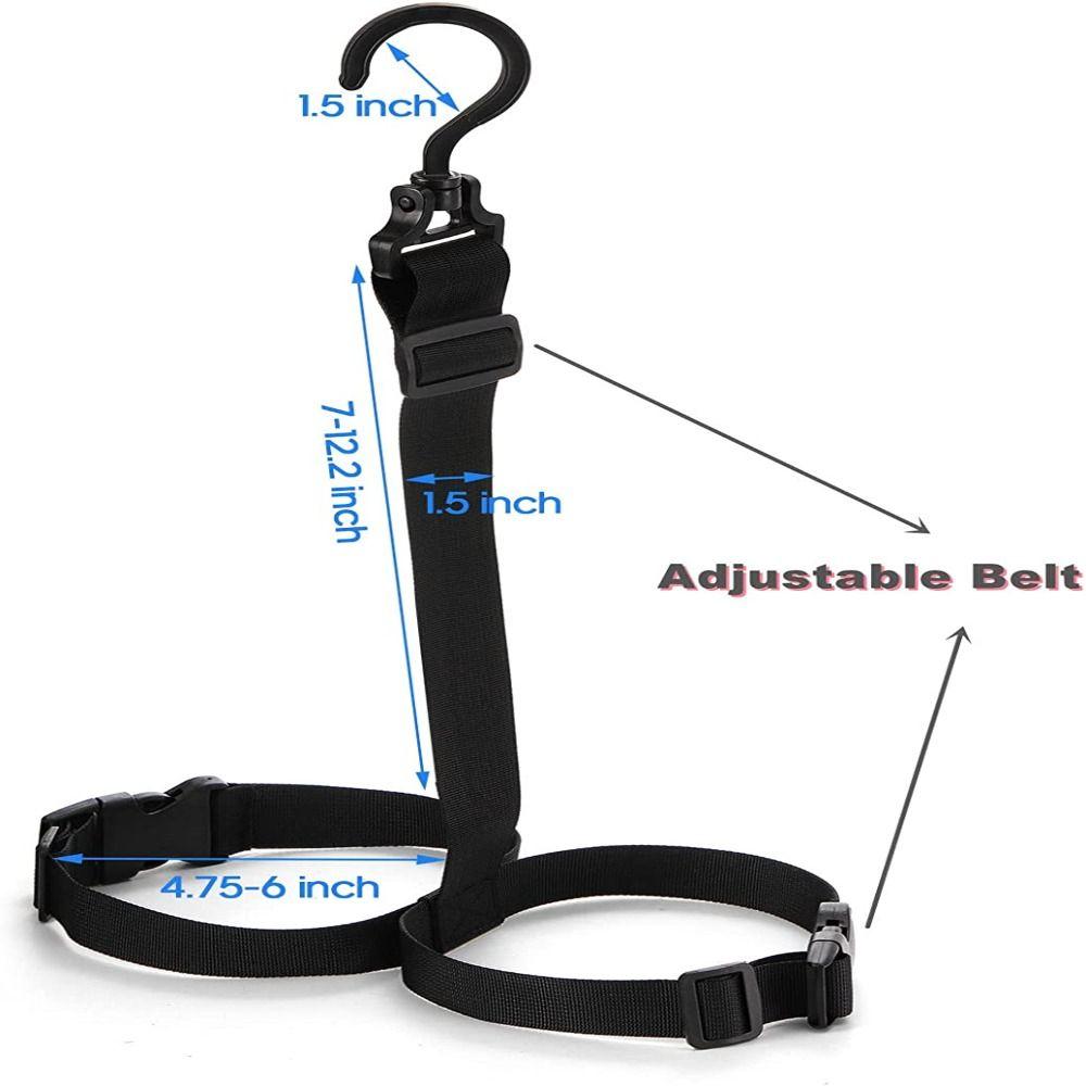 Hanger Drying Belt Fishing Boots Storage Fishing Wader Boots Hanger Wader Boots Adjustable Strap