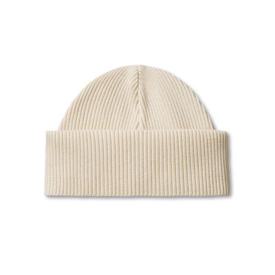 Bancheu Hdr Cotton Double Roll Watch Cap - Ivory