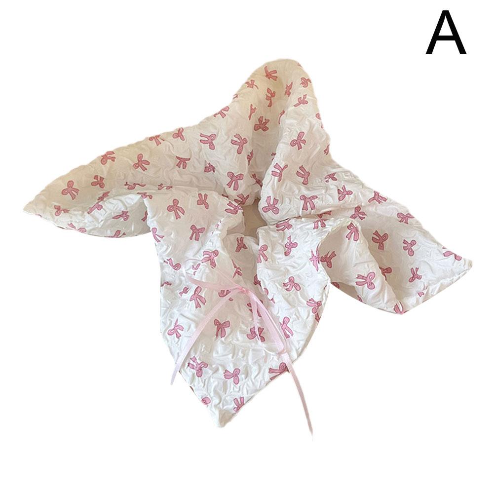 Hollow Lace Hair Scrunchies Handmade Flower Cotton Women Ties Bands Hair Holder Ponytail Access X4N2