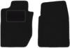 Black Front Floor Mats For: Dodge Durango I SUV (1997-2003)