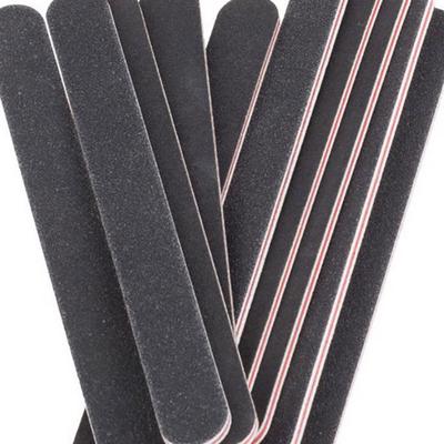 10 Adet Tırnak Dosyaları Zımpara 100/180 Yuvarlak Nail Art İpuçları Manikür Aracı