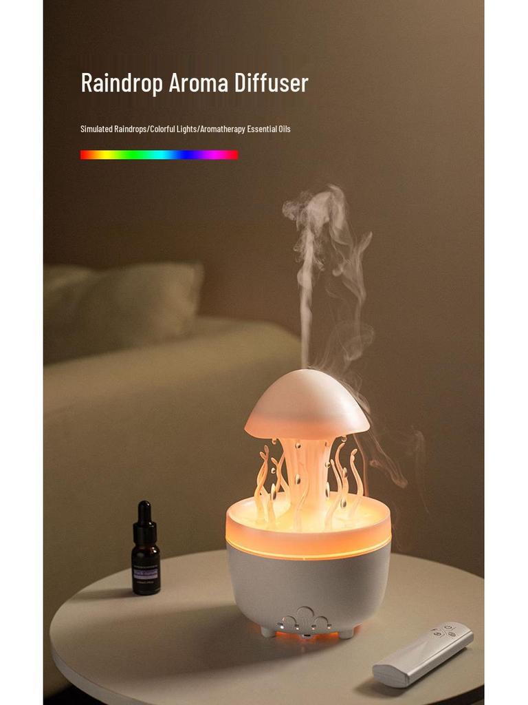 Steamboat Jellyfish Aromatherapy Machine and White Noise Oil Atomizer