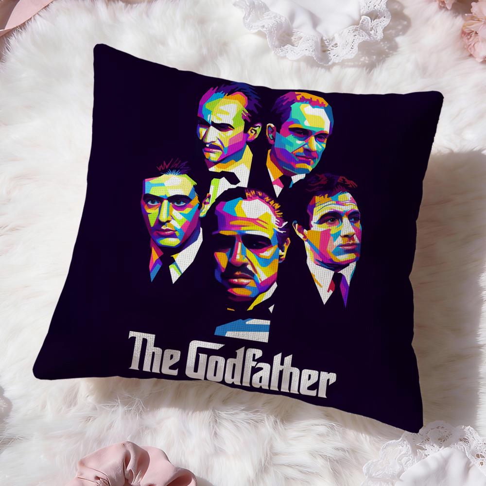 The G-Godfather Movie Cushion Cover Premium Comfort Reversible Pillow Cove -Two in One Design for Any Room & Car Interior