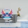 Acrylic Swan Horse Sculpture Modern Tabletop Centerpiece Resin Art Craft Collectible Figurine